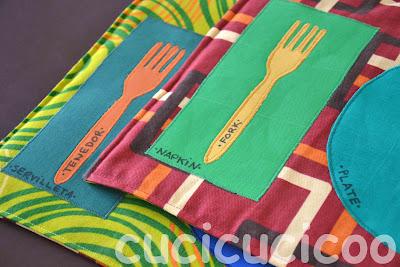 tovagliette bilingue - bilingual placemats