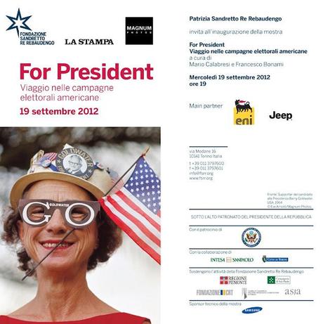 FONDAZIONE SANDRETTO - FOR PRESIDENT