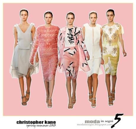 Le pagelle: CHRISTOPHER KANE SPRING SUMMER 2013