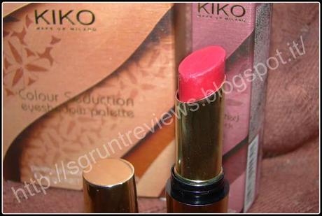 KIKO Lavish Oriental. (Colour Seduction Eyeshadow Palette 02 Sensuous Burgundy & Unlimited Lipstick 04 Red Cherry)