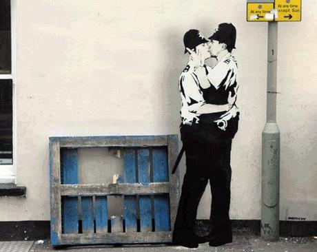 Le opere di Banksy prendono vita