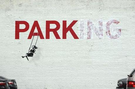 Le opere di Banksy prendono vita