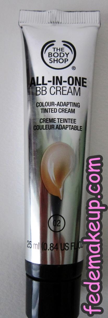 Review The Body Shop BB Cream All-in-One 02 e Fard All-in-One 02