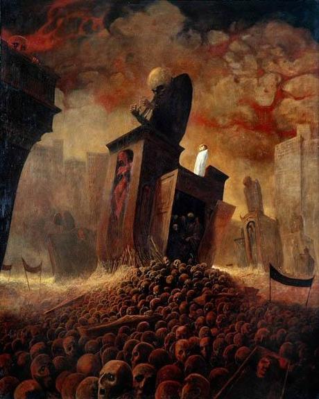 Inquietanti opere di Zdzislaw Beksinski