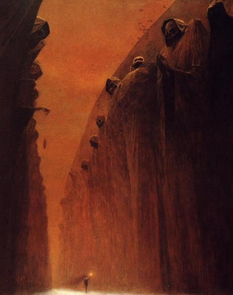 Inquietanti opere di Zdzislaw Beksinski