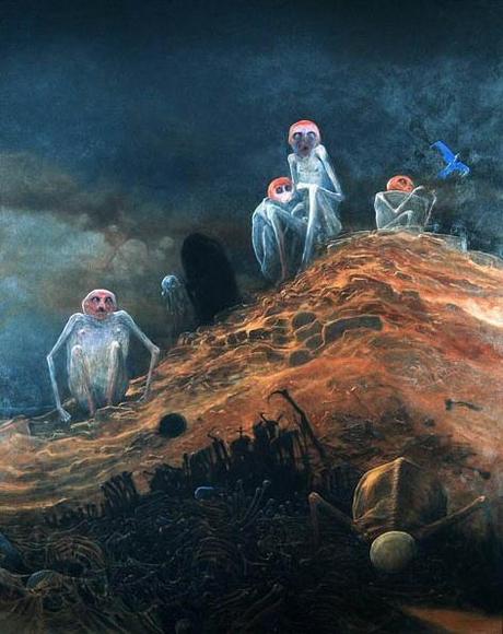 Inquietanti opere di Zdzislaw Beksinski