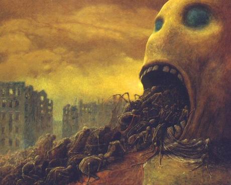 Inquietanti opere di Zdzislaw Beksinski