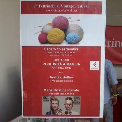 Padova Vintage Festival, quanto entusiasmo per il Knitting Time!