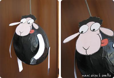 come ralizzare una pentolaccia pecorella