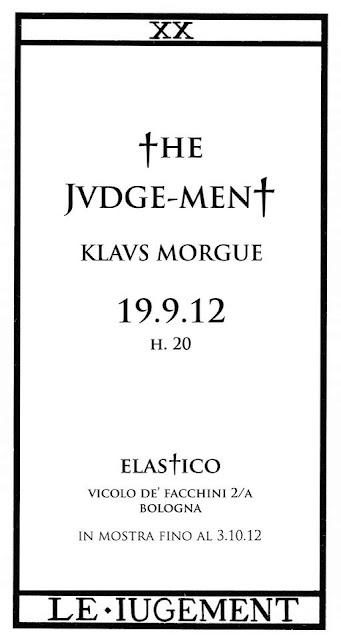 The Judge-ment – personale di Klaus Morgue