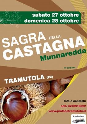 Tramutola: Terza edizione della Sagra della Castagna Munnaredda