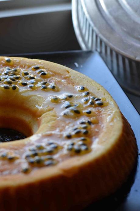 Ricominciare con passione… torta allo yogurt e passion fruit