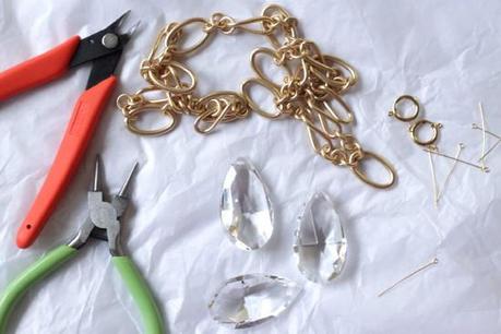 DIY: Do It Yourself // Crystal Necklace