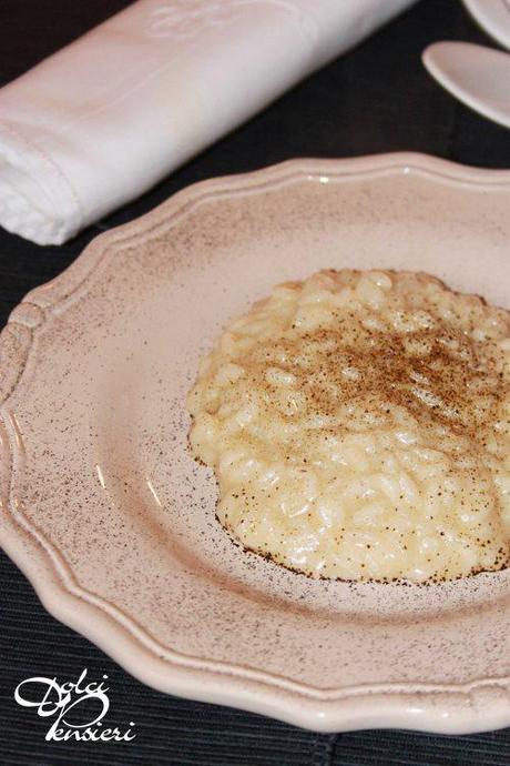 RISOTTO ALLA LIQUIRIZIA di Dolcipensieri