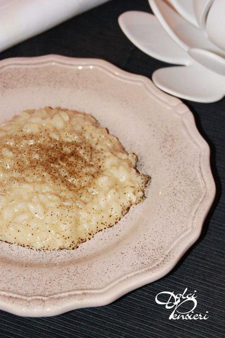 RISOTTO ALLA LIQUIRIZIA di Dolcipensieri