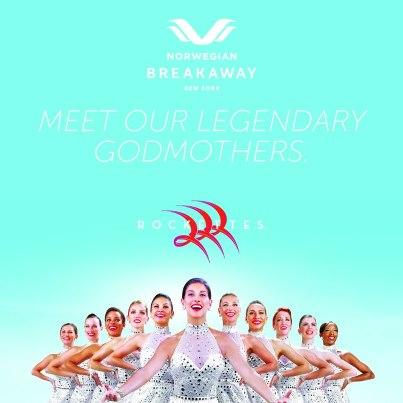 Le Rockettes ®, icone della danza newyorkese, madrine della Norwegian Breakaway!