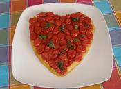 Torta rovesciata pomodorini basilico