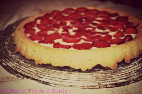 CROSTATA DI FRAGOLE A MODO MIO