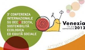 Conferenza Internazionale sulla Decrescita a Venezia
