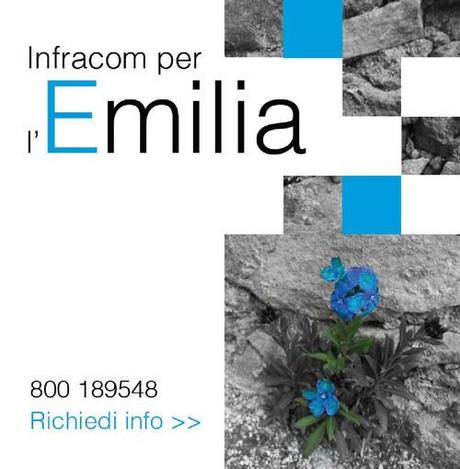 Infracom per Emilia: spazi gratuiti per le aziende colpite dal Terremoto