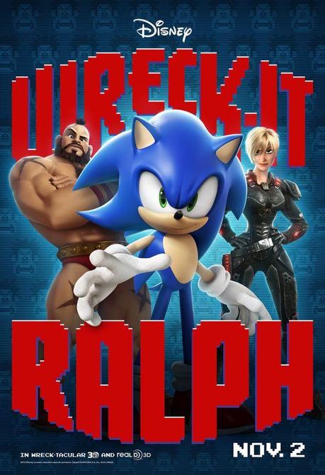Ralph, Sonic, Zangief e altri nei nuovi poster