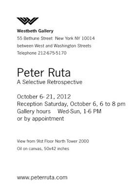 PETER RUTA ESPONE A NEW YORK