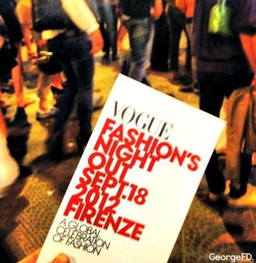 Random pics: Vogue Fashion's night out Firenze 2012.