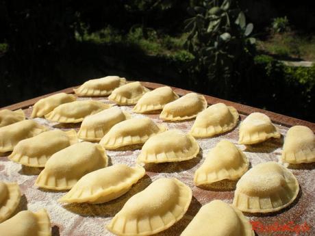 Pasta ripiena con Lardo di Suino Nero dei Nebrodi