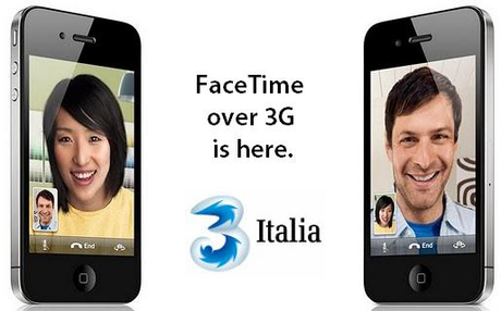 iPhone 5:  Gratis  Facetime  per Tre Italia