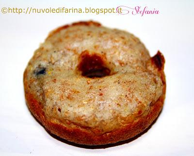 Ciambelline light con mirtilli, cannella e noce moscata (con Donut Maker Lidl)