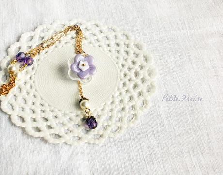 Glass flowers necklaces: Autumn/Winter 2012-13 collection