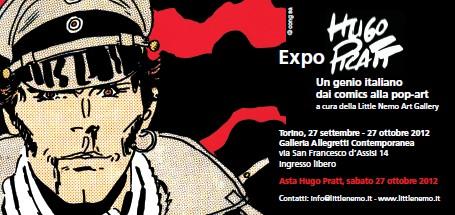 Mostra “Hugo Pratt, un genio italiano dai comics alla Pop art”