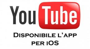 App YouTube per iOS - Logo
