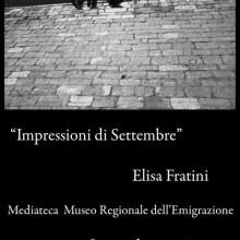 Gualdo Tadino: Impressioni di Settembre, mostra di Elisa Fratini