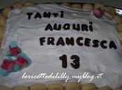 torta compleanno semplice farcita crema pasticcera