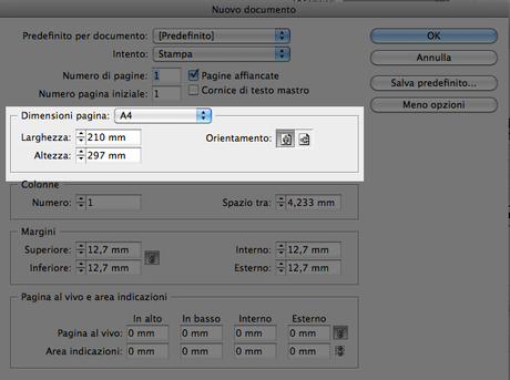 Come impostare un nuovo documento con Adobe Indesign