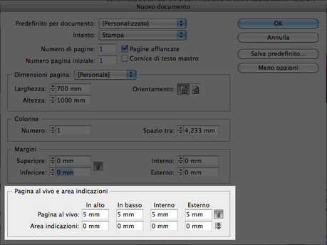 Come impostare un nuovo documento con Adobe Indesign