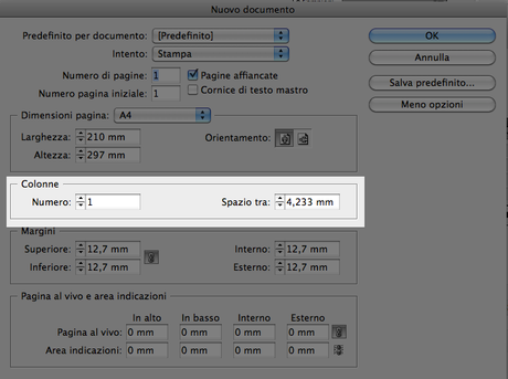Come impostare un nuovo documento con Adobe Indesign