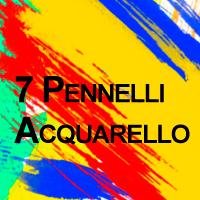 7 Pennelli Acquarello