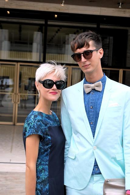 New York Fashion Week Street Style : Niels & Linda