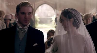 Downton Abbey: Mary and Matthew's wedding