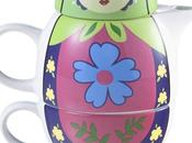 Bellissime Matrioske versione teiera tazza tappo