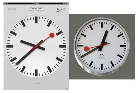 A iOS 6 piace l’orologio svizzero