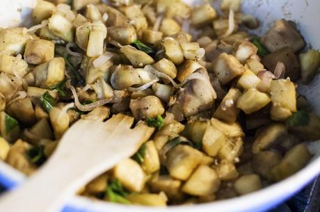 Gnocchi di ricotta e melanzane