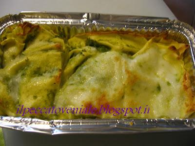 Pasta al forno verde