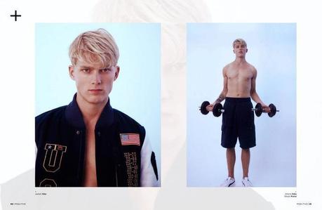 NICKLAS KINGO per POSITIVE MAGAZINE HOT GUYS - INDEPENDENT MEN MILANO