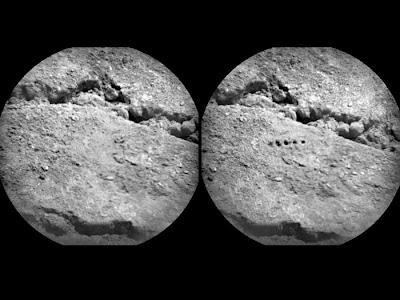 Le prime immagini di Curiosity su Marte