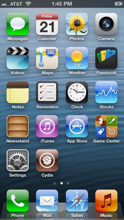 249249128926806016 410x727 Jailbreak su iPhone 5, chpwn lo ha già fatto. jailbreak iPhone 5 Cydia chpwn 