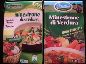 Minestrone sOuper Vs. Minestrone Orto Mio… L’istess rob.