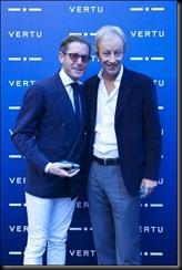 Lapo Elkann e Perry Oosting presidente Vertu 2